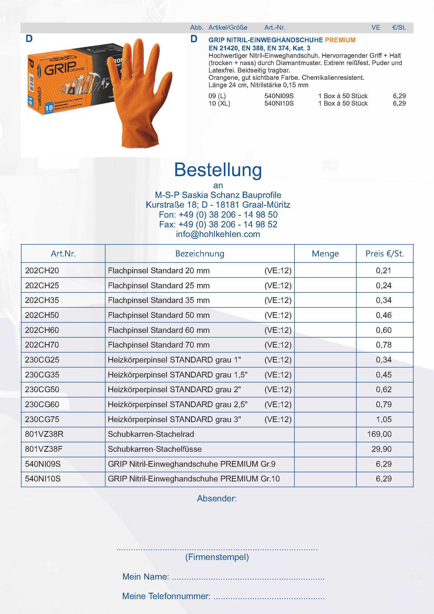 MSP Saskia Schanz Bauprofile, MSP Schanz, Multitool, Intego, Vexcolt, Gummischieber, Nivilli, Bodenbeschichtung, Ernst Schanz, Rolf Menges, Bauchem, Silikal, Bema, Sika, Sto